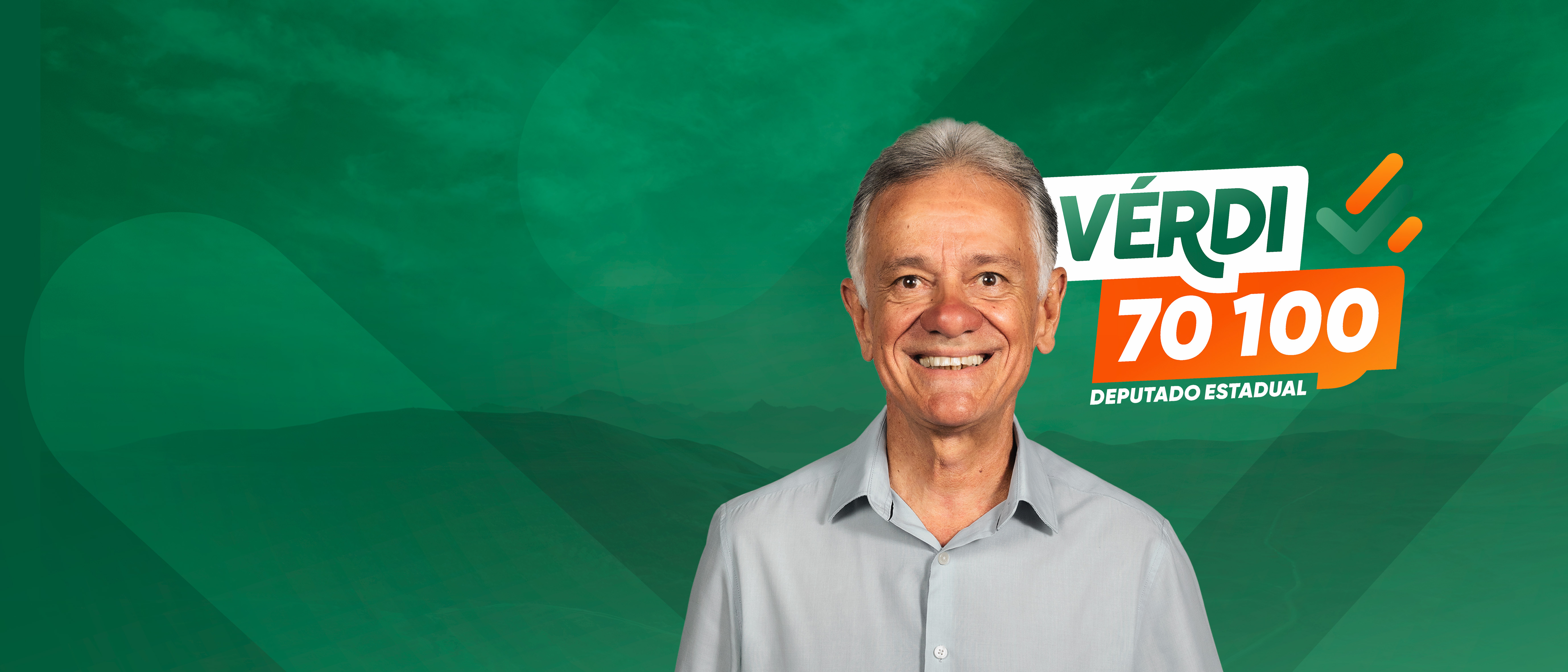 Vérdi Lúcio Melo, candidato a deputado estadual pelo Avante